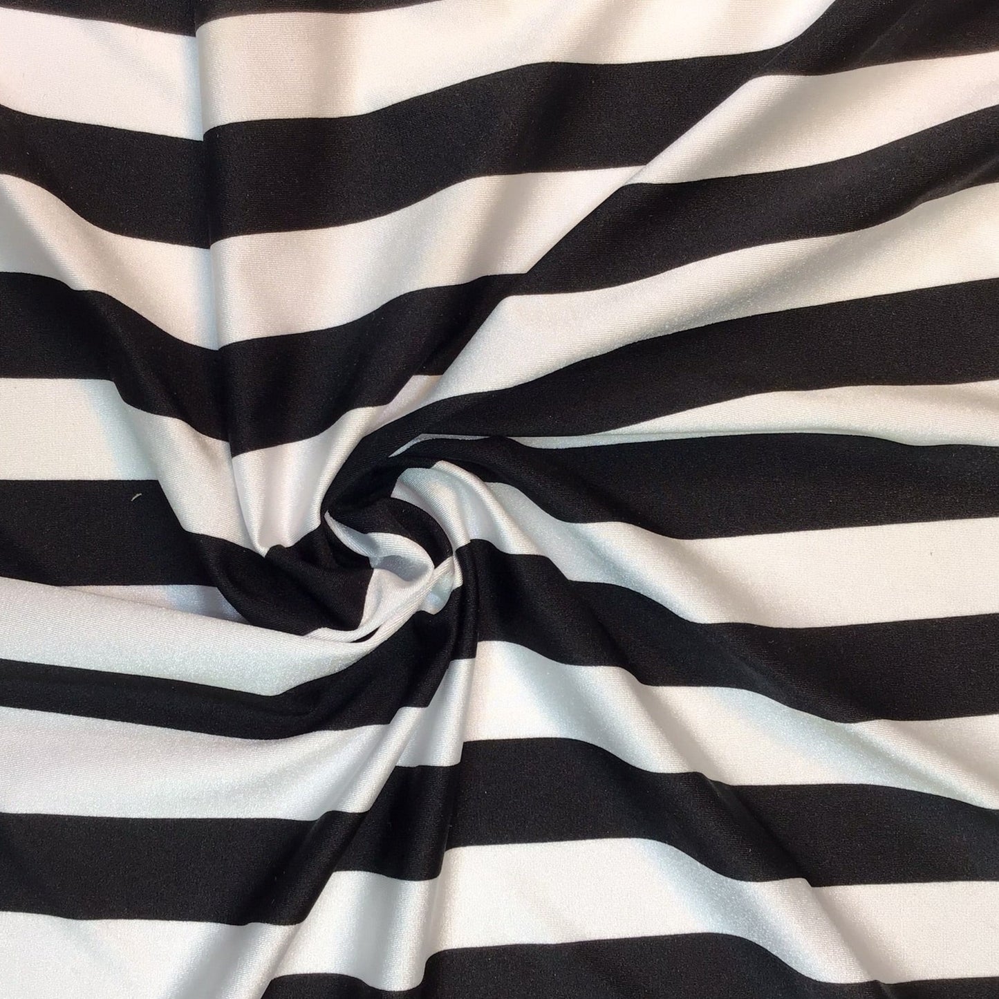 Striped 1" Printed Spandex Fabric